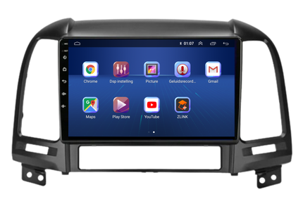 Hyundai Santa Fe | Android 13 | Autoradio | 2006 t/m 2011 | Carplay & Android Auto