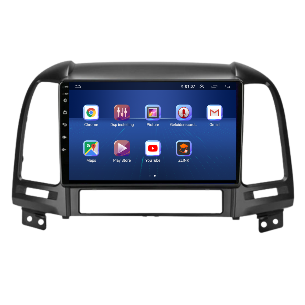 Hyundai Santa Fe | Android 13 | Autoradio | 2006 t/m 2011 | Carplay & Android Auto