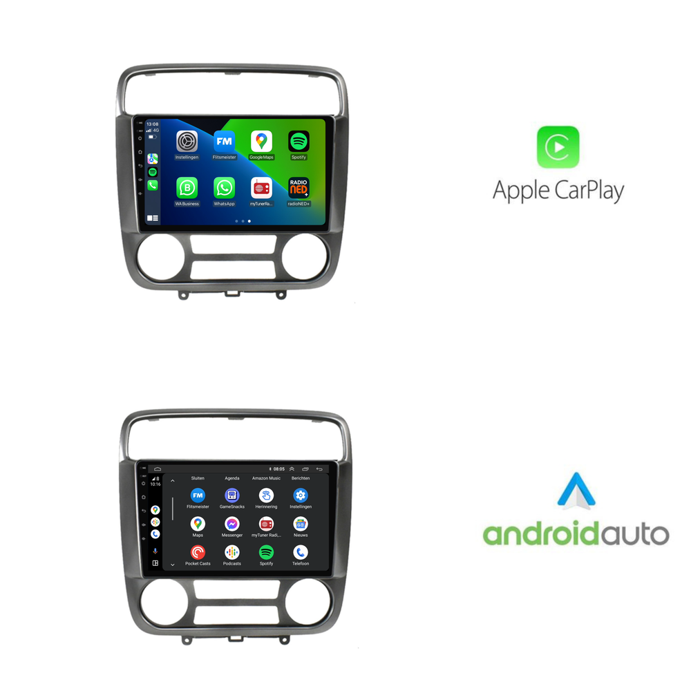 Corriente Honda | Androide 13 | Radio de coche | 2000 a 2006 | Carplay y Android Auto
