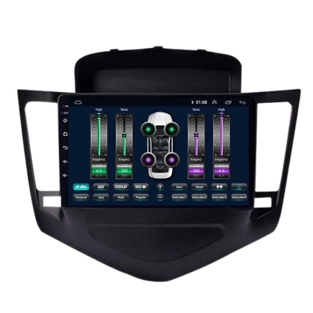 Chevrolet Cruze Android 13 Autoradio | 2008 t/m 2012 | CarPlay