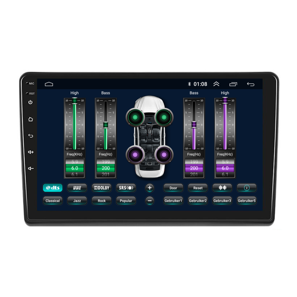 Fiat Ducato | Android 13 | Car radio | 2012 to 2021 | CarPlay & Android Auto