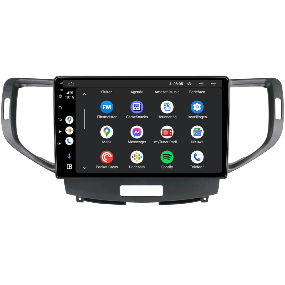Honda Accord Android Autoradio | 2009 t/m 2013 | CarPlay