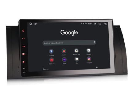 Carplay autoradio voor BMW 5 serie X5 E39 E53 M5 | 1996 t/m 2007 | 8-Core | Draadloos Apple Carplay & Android auto | 4GB + 64GB | Full Touch