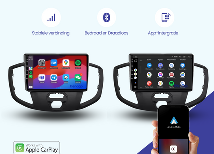 Ford Transit | Autoradio | 2014 t/m 2021 | Android 13 & CarPlay