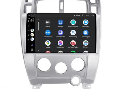 Hyundai Tucson | Android 13 | Autoradio | 2004 t/m 2010 | Carplay & Android Auto