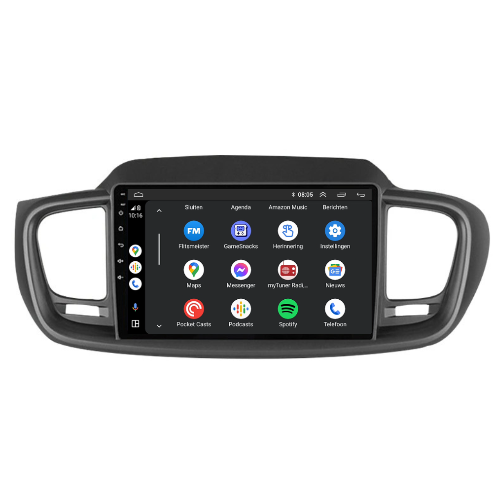Kia Sorento | Androide 13 | Radio de coche | 2015 a 2019 | Carplay y Android Auto