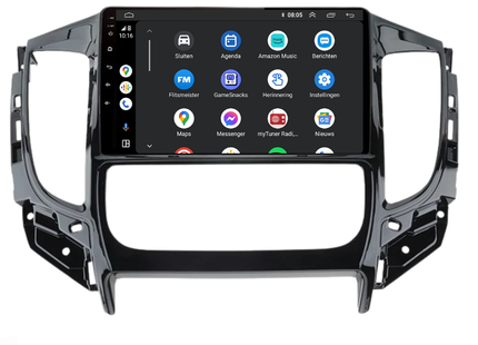 Mitsubishi Triton | Android 13 | Autoradio | 2015 t/m 2022 | Carplay & Android Auto
