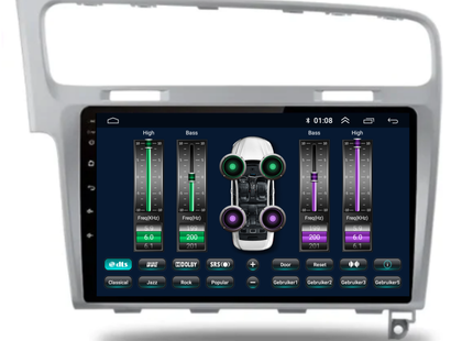 Volkswagen Golf 7 | Android 13 | Autoradio | 2012 t/m 2020 | Carplay & Android Auto | Zilver