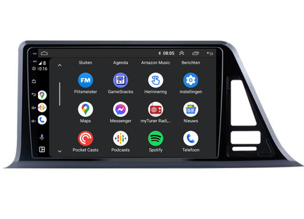 Toyota CHR Android 13 Autoradio | 2016 t/m 2020 | Android Auto & CarPlay