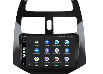 Chevrolet Spark | Android 13 | Radio del coche | 2009 a 2015 | CarPlay & Android Auto