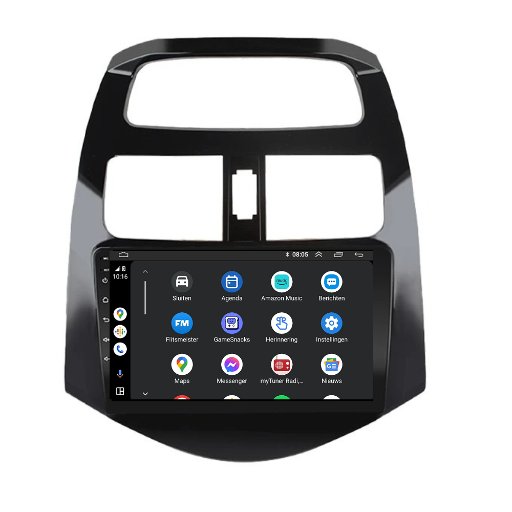 Chevrolet Spark | Android 13 | Car radio | 2009 to 2015 | CarPlay & Android Auto
