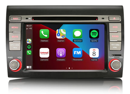 Fiat Bravo | CarPlay et Android Auto | autoradio | 2006 à 2017 | Android 14 | 4+64 Go