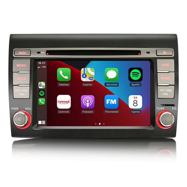 Fiat Bravo | CarPlay et Android Auto | autoradio | 2006 à 2017 | Android 14 | 4+64 Go