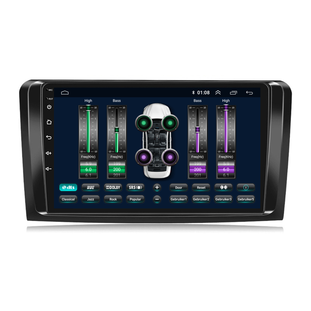 Mercedes ML | GL | Androide 13 | Radio de coche | 2005 a 2012 |  Carplay y Android Auto