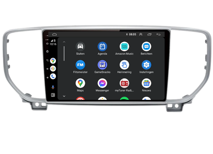 Kia Sportage | Android 13 | Autoradio | 2016 t/m 2022 | Carplay & Android Auto