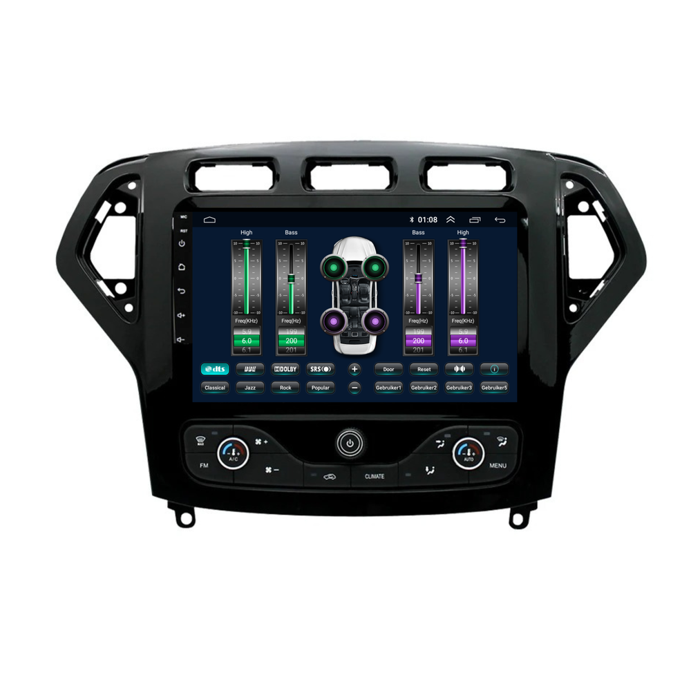 Ford Mondeo | Android 13 | Car radio | 2003 to 2014 | Carplay & Android Auto