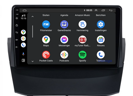 Ford Fiesta Autoradio | 2009 t/m 2012 | Android 13 & CarPlay