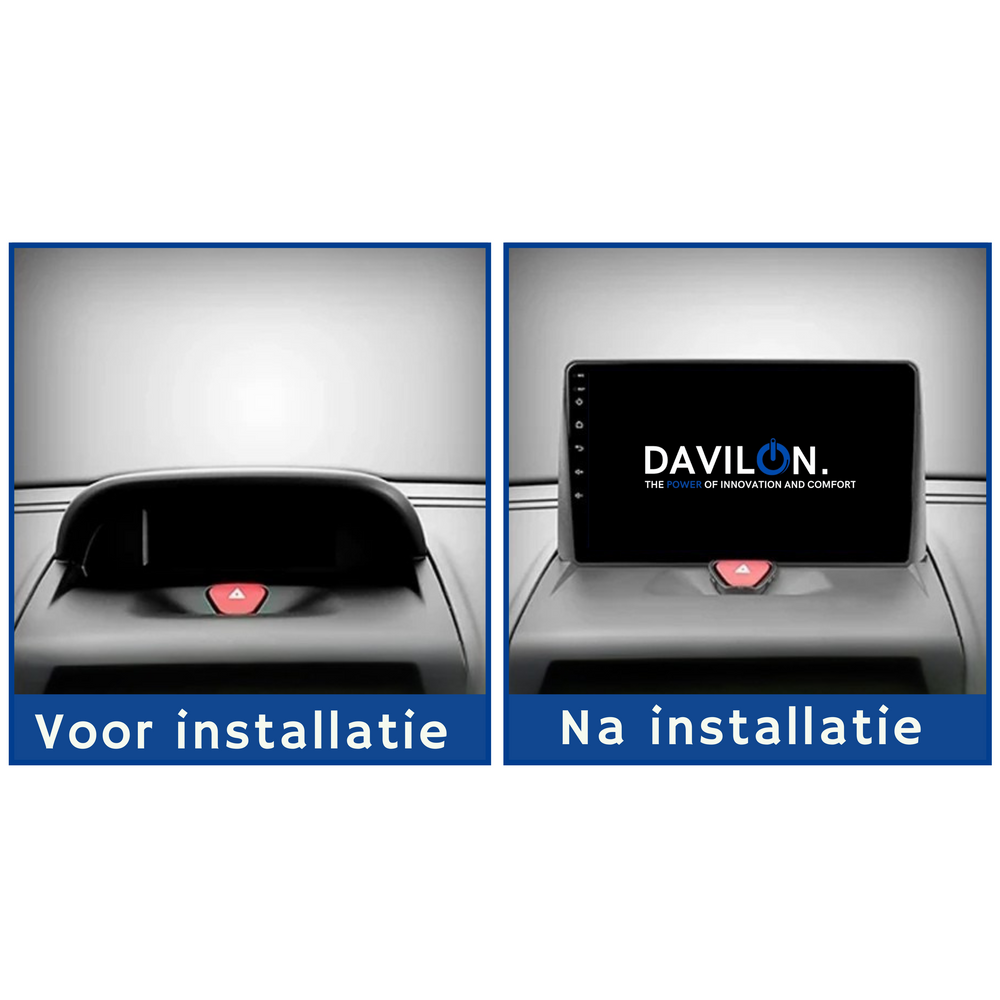 Citroën Jumpy Android 13 car radio CarPlay Android Auto 2007-2016