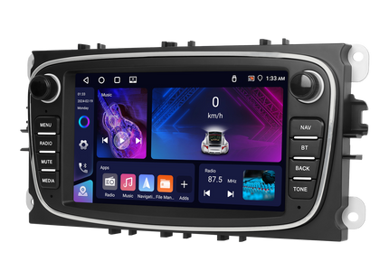 Navegación por radio para coche Ford | Androide 10 | Mondeo Focus S-max