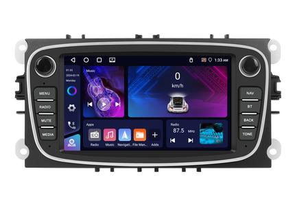 Navegación por radio para coche Ford | Androide 10 | Mondeo Focus S-max