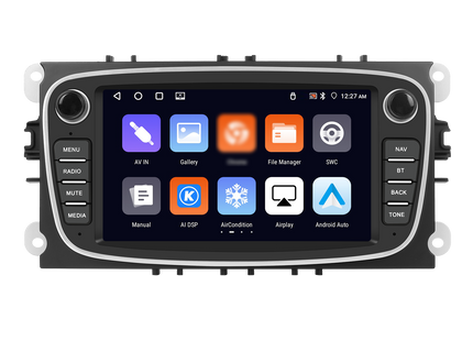 Navegación por radio para coche Ford | Androide 10 | Mondeo Focus S-max