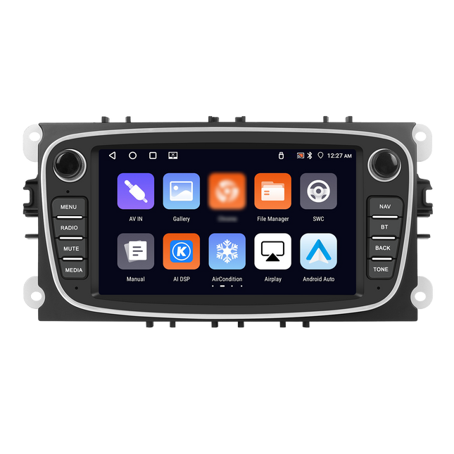 Navegación por radio para coche Ford | Androide 10 | Mondeo Focus S-max