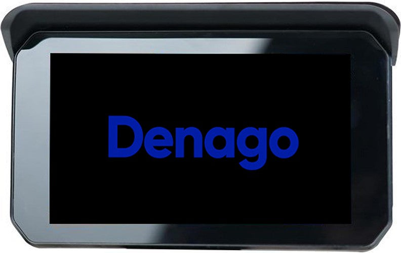 Motor CarPlay navigatie | Denago DNG-1185 | 9 inch | Draadloos CarPlay & Android Auto | Motornavigatie | Bluetooth verbinding oordopjes