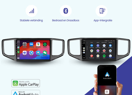 Volkswagen Amarok CarPlay autoradio | 2016 t/m 2022 | Denago DNG-A58 | 9 inch | Android 13 | Draadloos CarPlay & Android Auto
