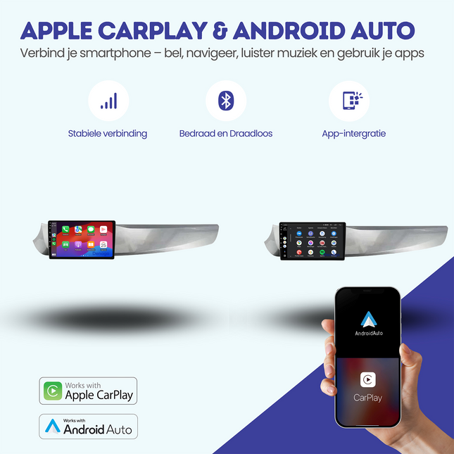 Alfa Romeo Giulietta CarPlay autoradio | 2010 t/m 2014 | Denago DNG-A295 | 9 inch | Android 13 | Draadloos CarPlay & Android Auto