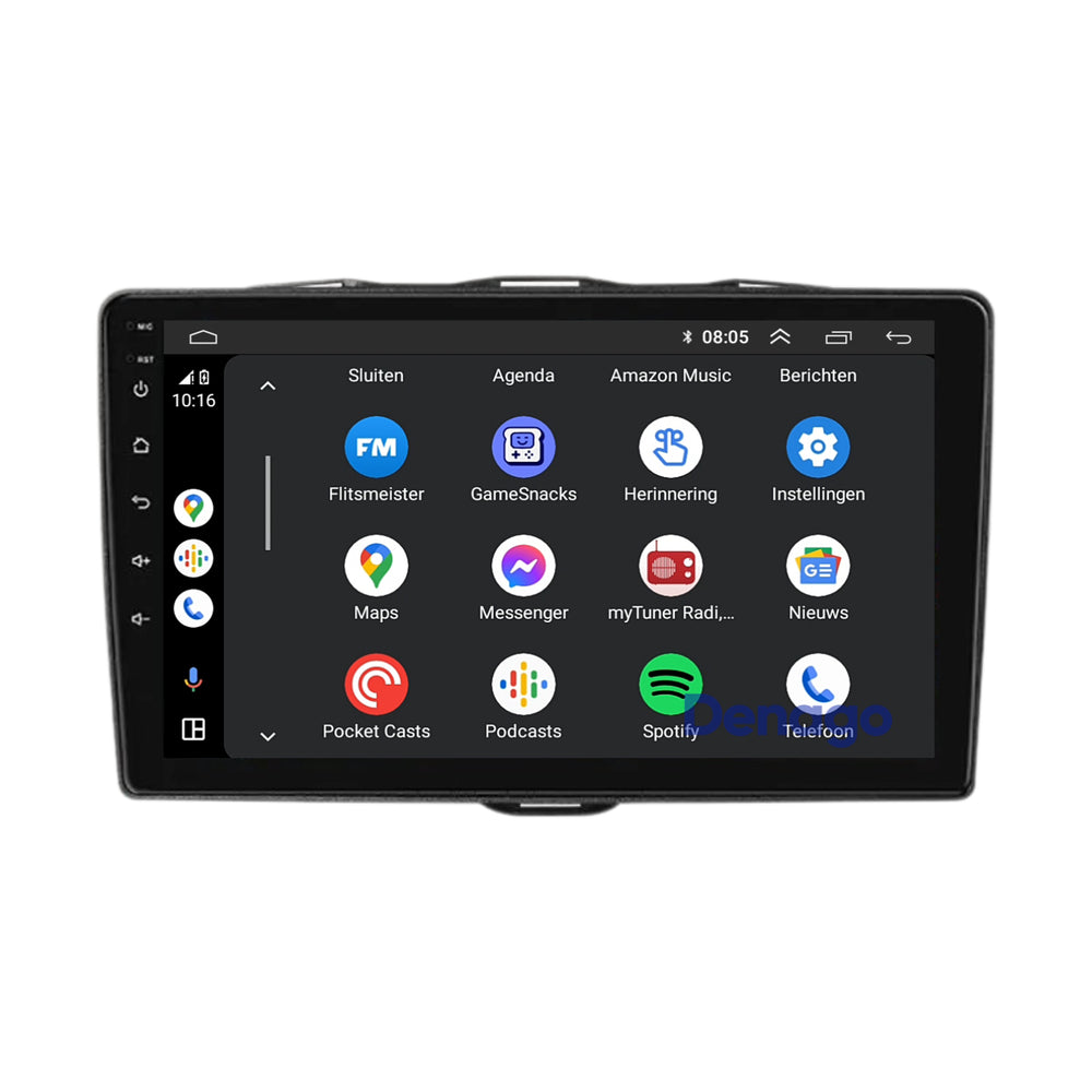 Alfa Romeo Giulietta CarPlay autoradio | 2014 t/m 2020 | Denago DNG-A450 | 9 inch | Android 13 | Draadloos CarPlay & Android Auto