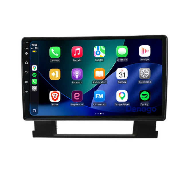 Opel Astra J CarPlay autoradio | 2009 t/m 2016 | Denago DNG-A407 | 9 inch | Android 13 | Draadloos CarPlay & Android Auto