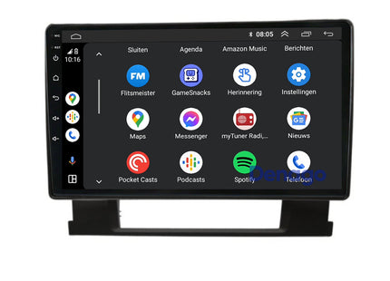 Opel Astra J CarPlay autoradio | 2009 t/m 2016 | Denago DNG-A407 | 9 inch | Android 13 | Draadloos CarPlay & Android Auto
