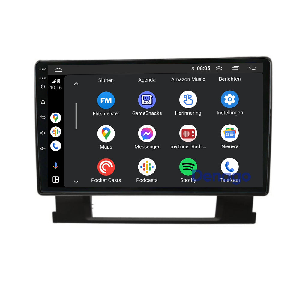 Opel Astra J CarPlay car radio | 2009 to 2016 | Denago DNG-A407 | 9 inches | Android 13 | Wireless CarPlay & Android Auto