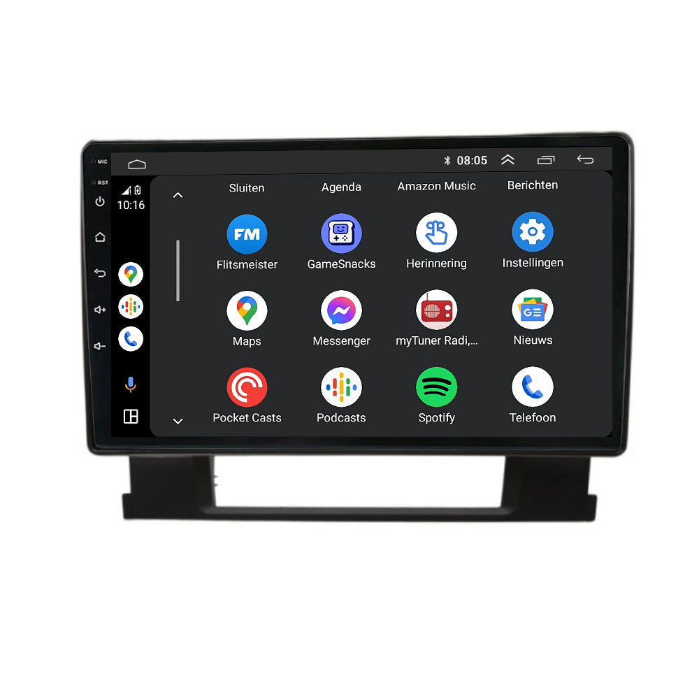 Opel Astra J | Android 13 | Autoradio | 2009 t/m 2016 | CarPlay & Android Auto