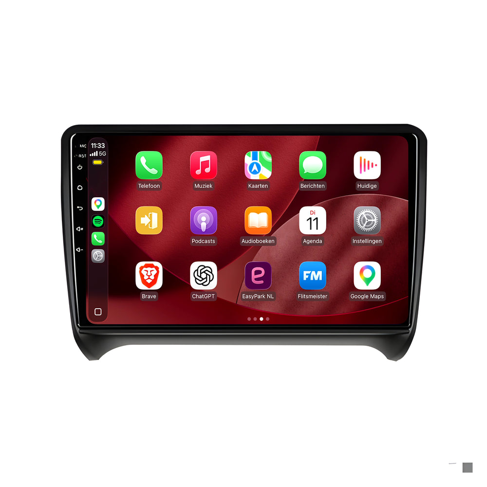 Audi TT CarPlay & Android Auto Radio | 2006–2014 | 9 Zoll | Android 15 | CTX-7325
