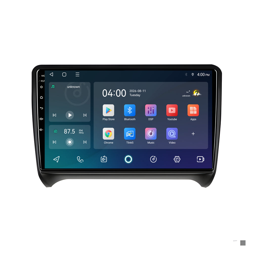 Audi TT CarPlay & Android Auto Radio | 2006–2014 | 9 Zoll | Android 15 | CTX-7325