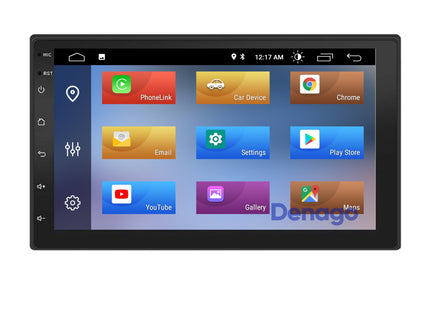 Universeel 2-DIN CarPlay autoradio | Denago DNG-1152 | 7 inch | 4+64GB | Android 13 | Draadloos CarPlay & Android Auto