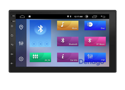 Universeel 2-DIN CarPlay autoradio | Denago DNG-1152 | 7 inch | 4+64GB | Android 13 | Draadloos CarPlay & Android Auto