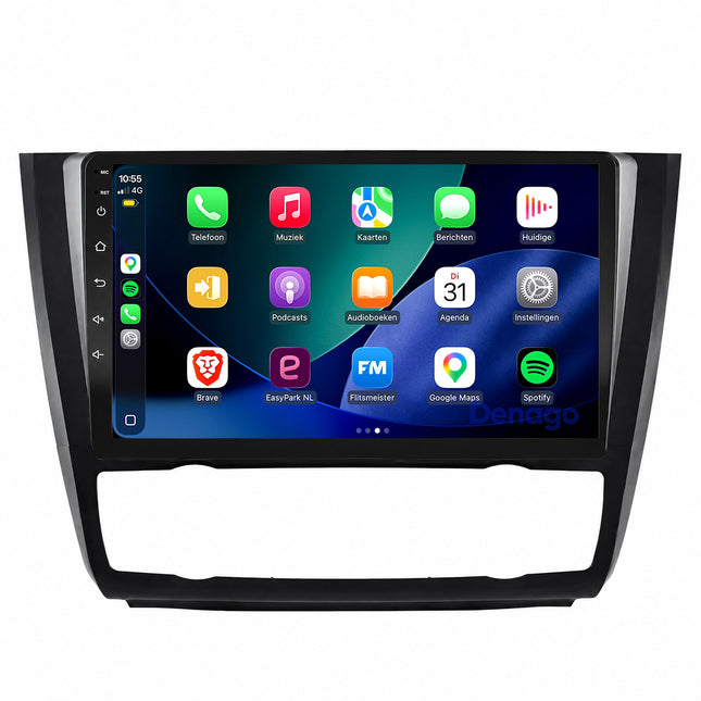 BMW 1 Serie E87 | E81 | E82 | E88 CarPlay autoradio | 2004 t/m 2012 | Denago DNG-A273 | 9 inch | Android 13 | Draadloos CarPlay & Android Auto