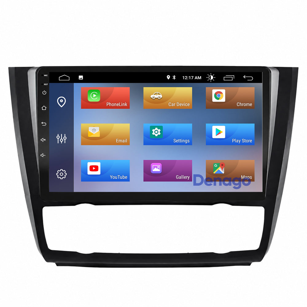 BMW 1 Serie E87 | E81 | E82 | E88 CarPlay autoradio | 2004 t/m 2012 | Denago DNG-A273 | 9 inch | Android 15 | Draadloos CarPlay & Android Auto
