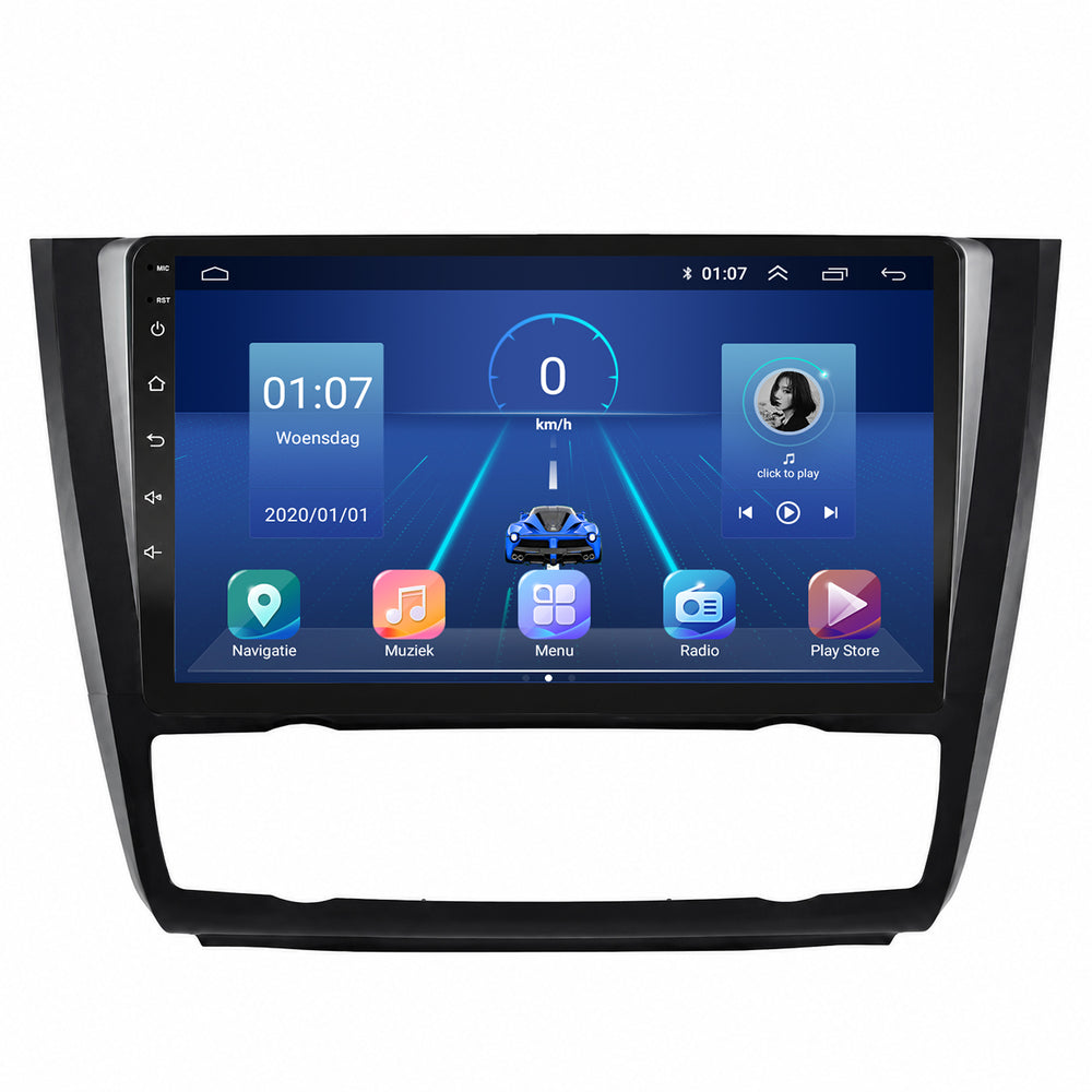 BMW 1 Serie E81 E82 E87 E88 CarPlay & Android Auto autoradio | 2004 t/m 2012 | Android 15 | Davilon