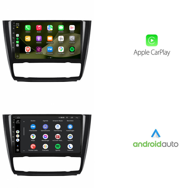 BMW 1 Series E81 E82 E87 E88 | Android 13 | Car radio | 2004 to 2012 | CarPlay & Android Auto