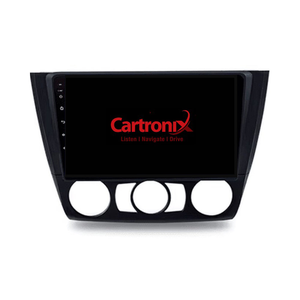 BMW 1-serie-radio med CarPlay och Android Auto | 2004–2012 | 9 tum | Android 15 | CTX-7298