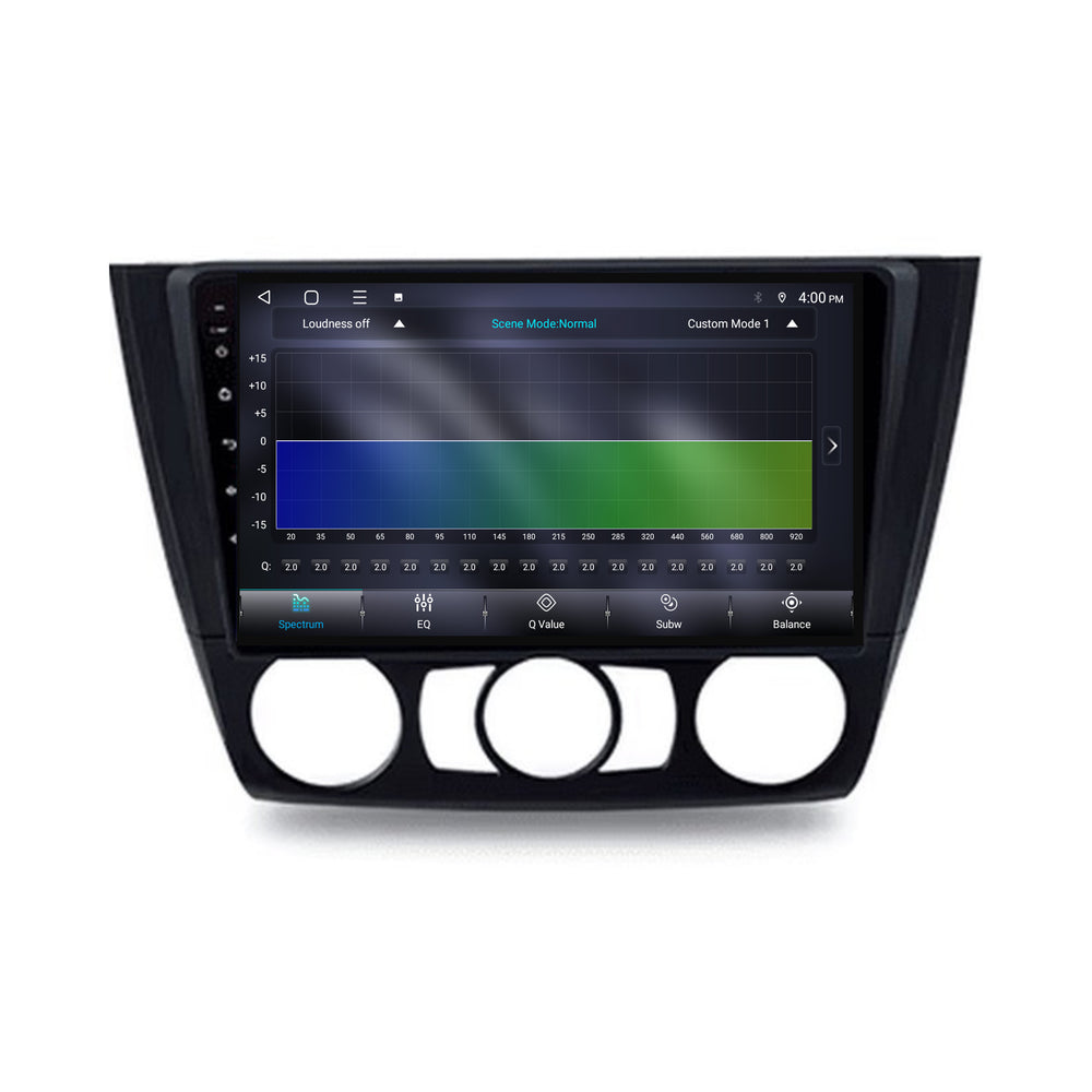 BMW 1-serie-radio med CarPlay och Android Auto | 2004–2012 | 9 tum | Android 15 | CTX-7298