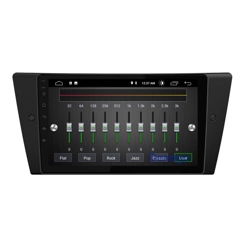 BMW 3 Serie CarPlay autoradio | 2005–2013 | Denago DNG-A72 | 9 inch | Android 13 | Draadloos CarPlay & Android Auto
