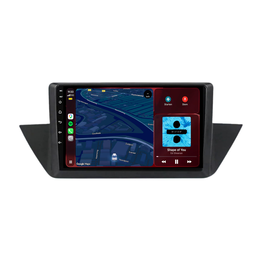 BMW X1 E84 CarPlay & Android Auto radio | 2010 t/m 2015 | 9 inch | Android 15 | CTX-7195