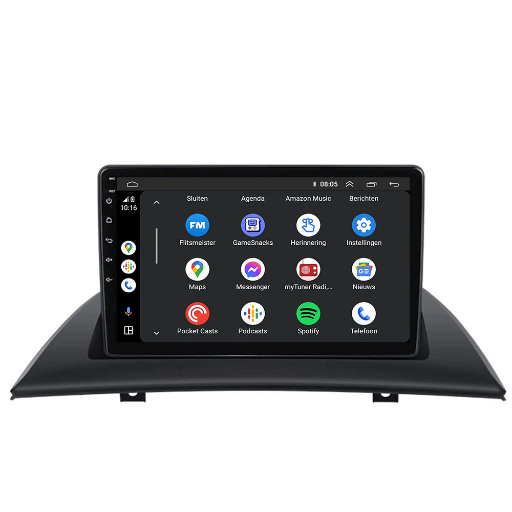 BMW X3 E83 | Androide 13 | Radio de coche | 2004 a 2012 | CarPlay y Android Auto