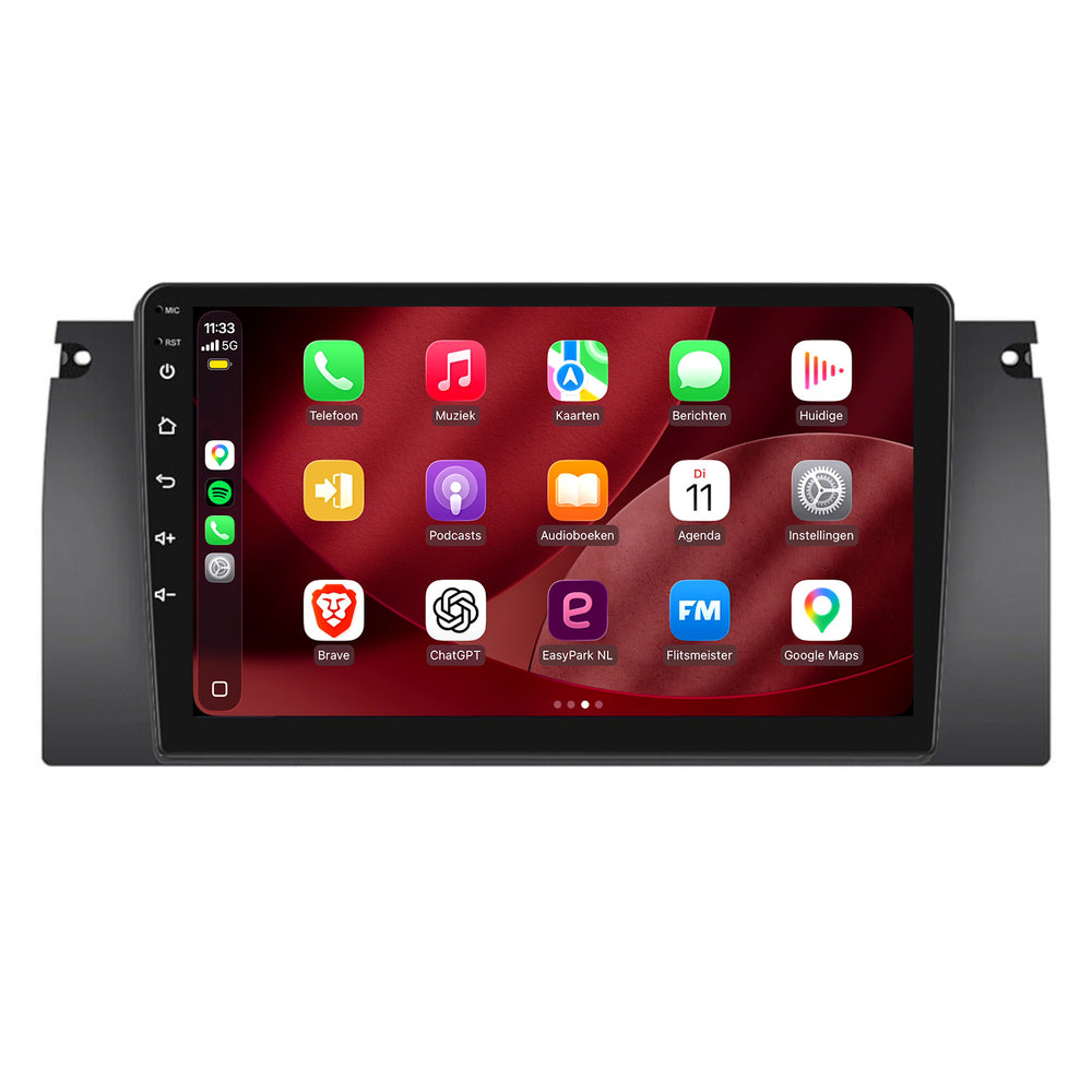Radio CarPlay i Android Auto do BMW X5 | 1999–2005 | 9 cali | Android 15 | CTX-7301