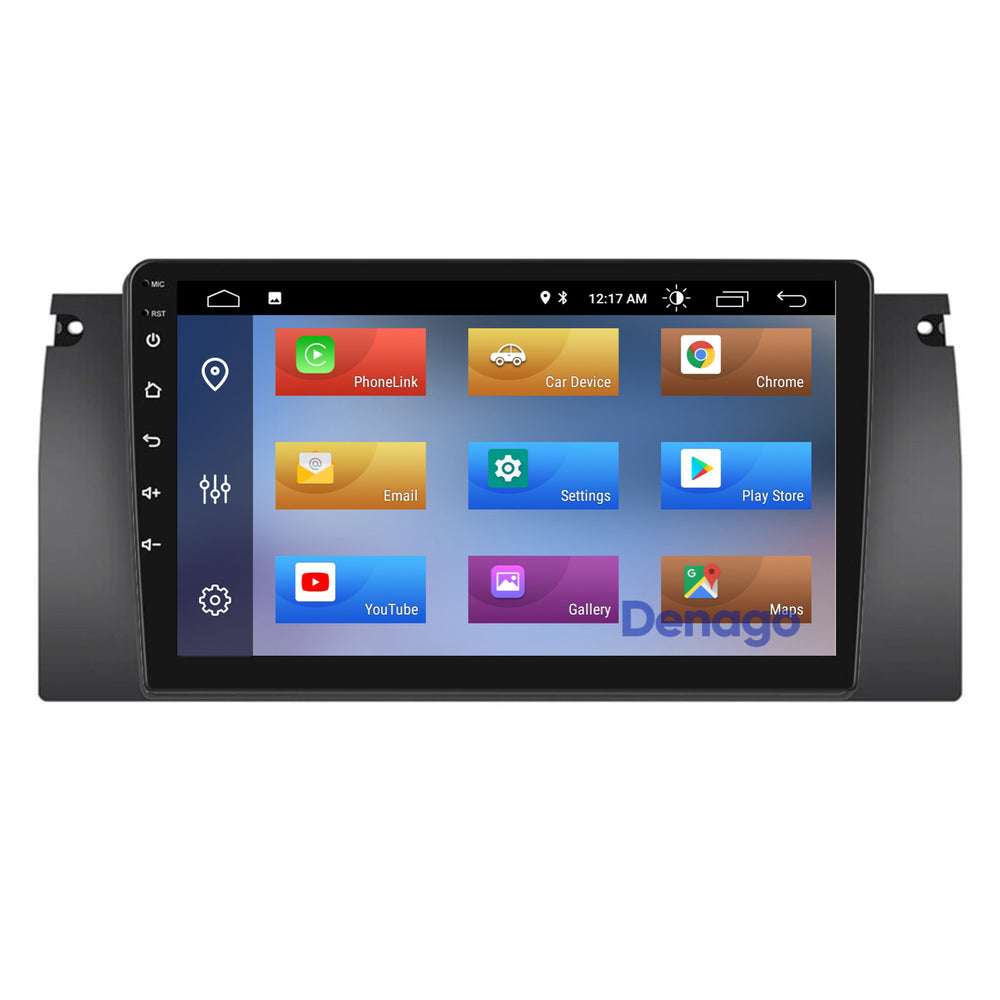 BMW X5 CarPlay autoradio | 1999 t/m 2005 | Denago DNG-A301 | 9 inch | Android 13 | Draadloos CarPlay & Android Auto