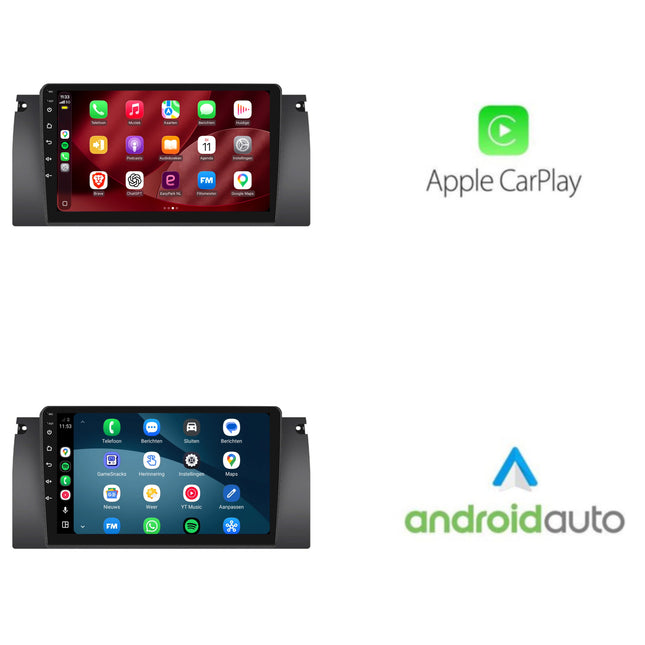 BMW X5 CarPlay- und Android Auto-Radio | 1999–2005 | 9 Zoll | Android 15 | CTX-7301